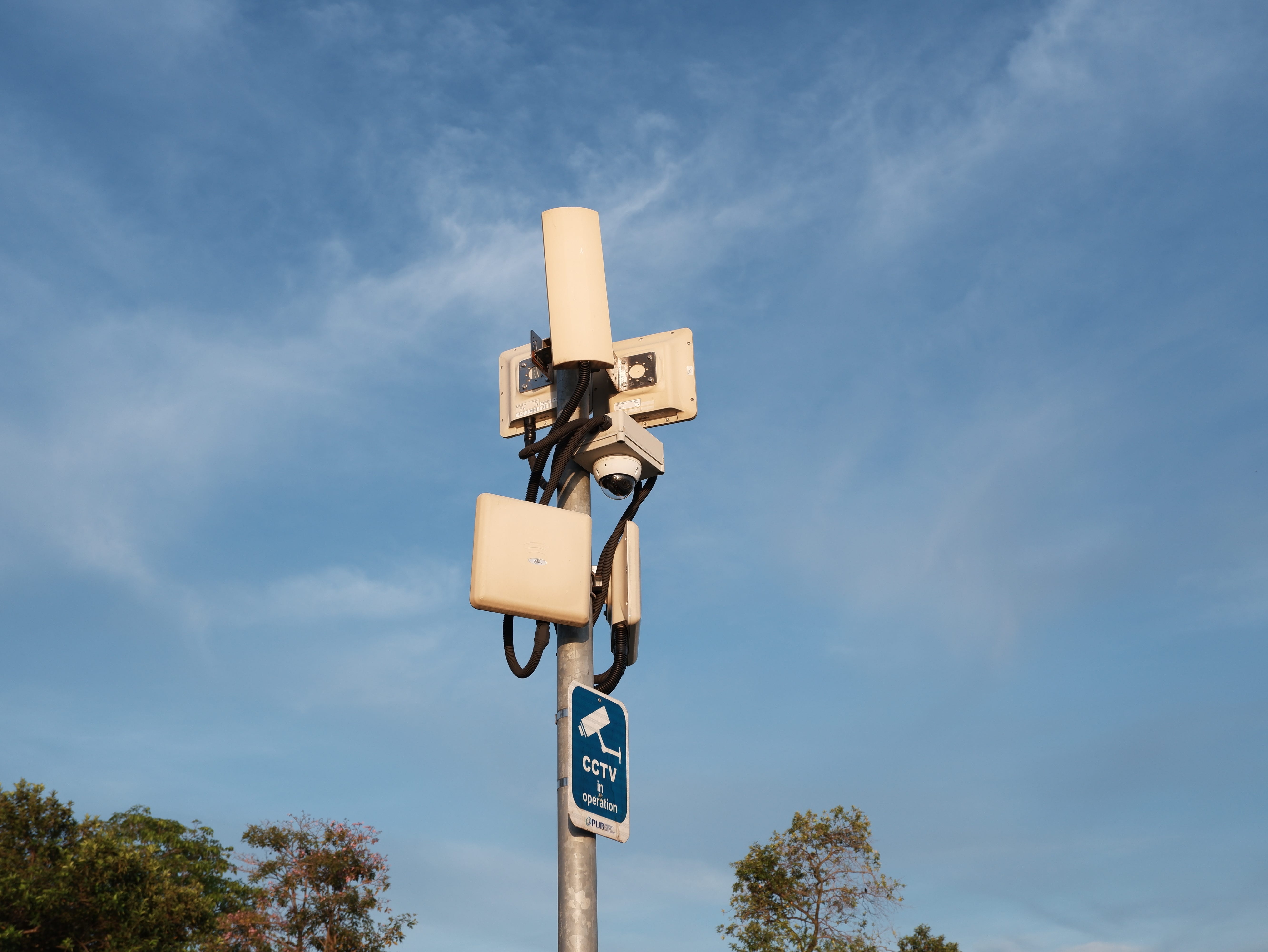 In most parts of Singapore you’re always in view of at least one security camera.