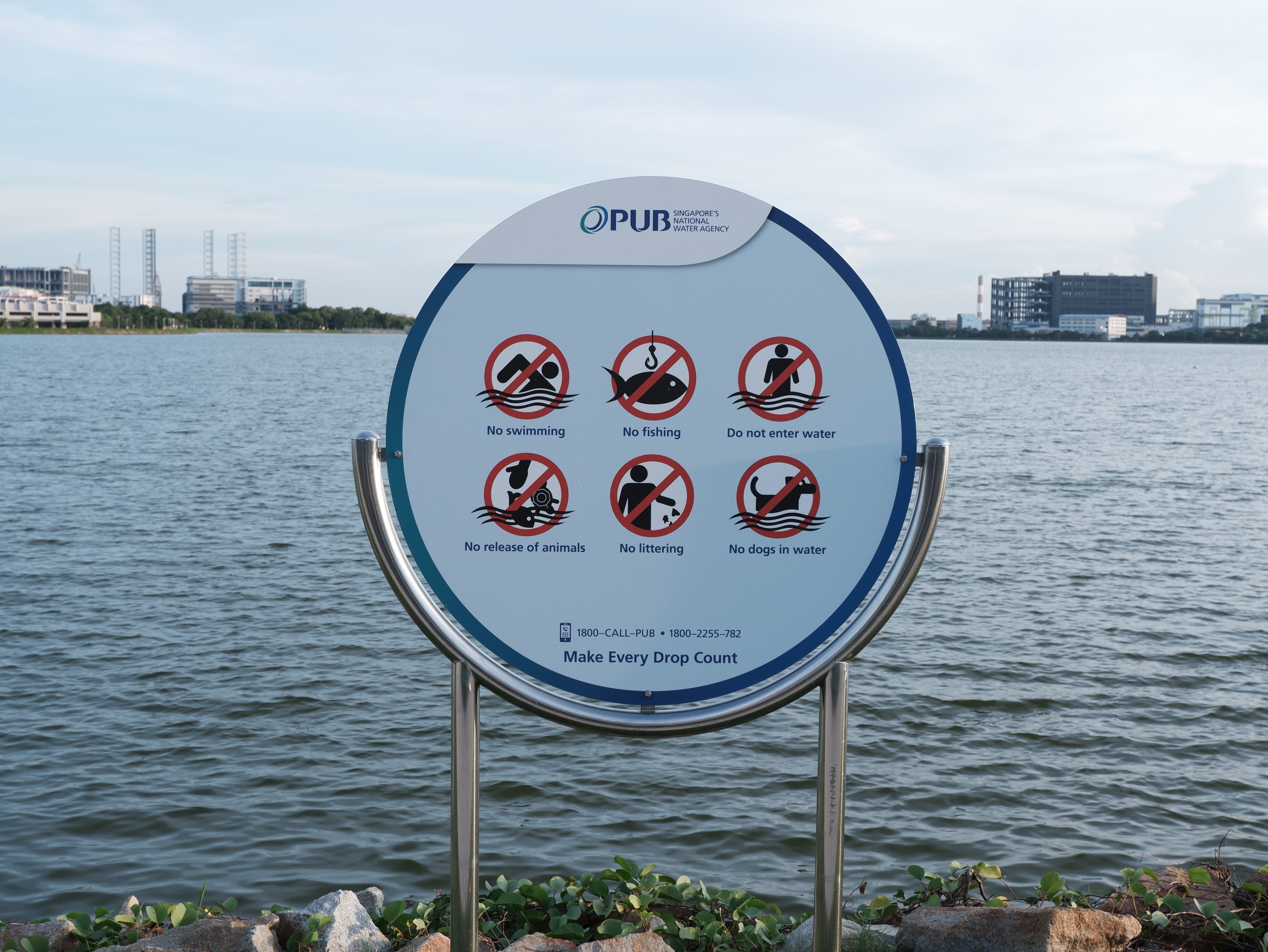 A long list of things not to do at the reservoir.