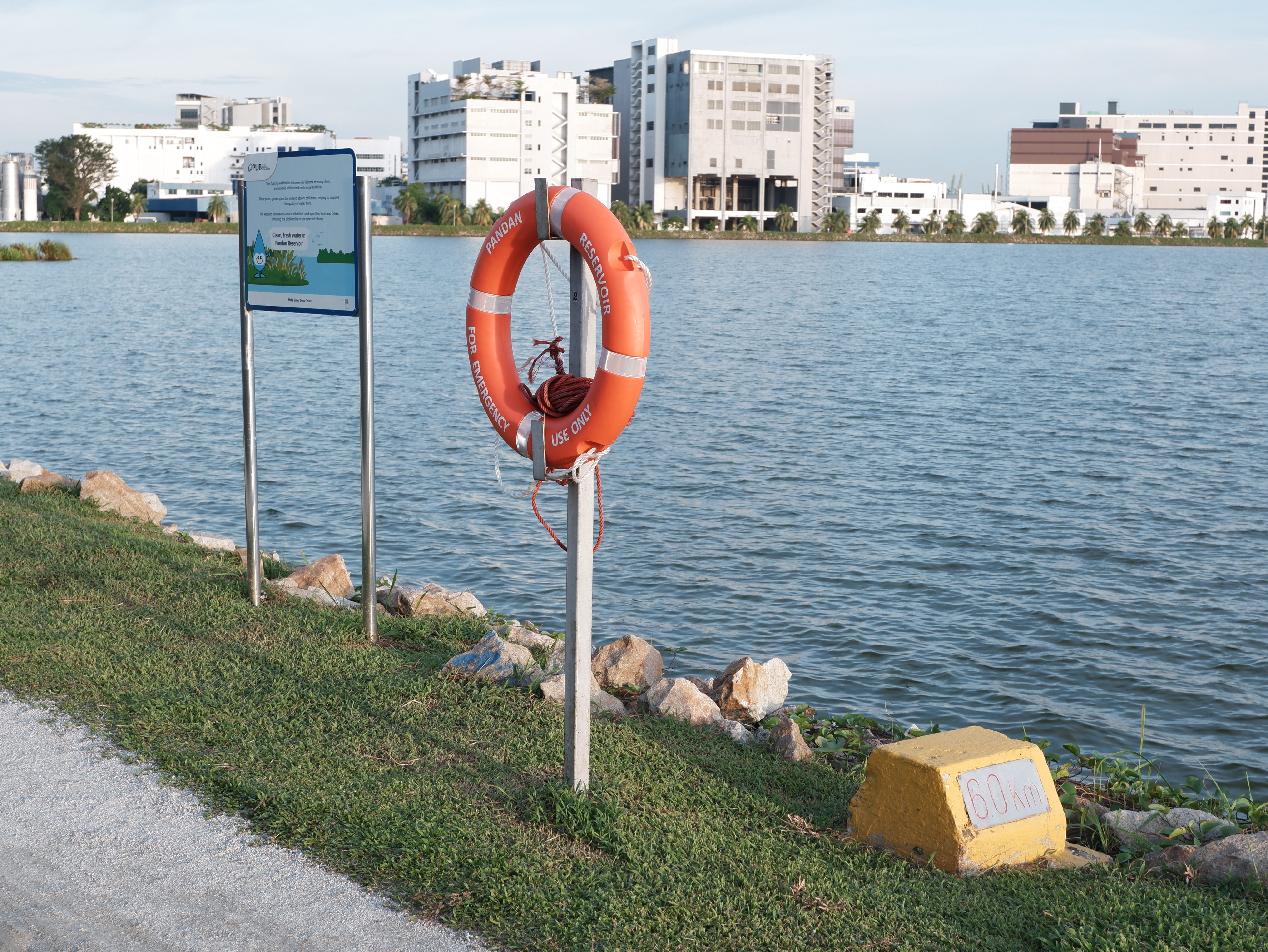 The track also had stones with distances marked to help me keep track of the distance that I covered